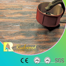 Suelo laminado en relieve encerado ACF 8.3mm HDF AC4 para uso profesional